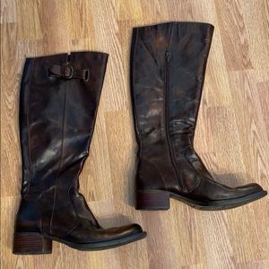 Born Crown leather boots